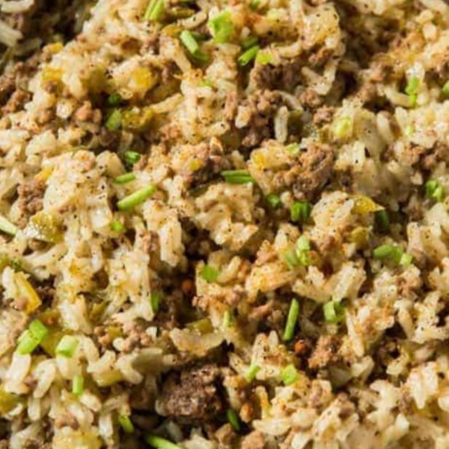 DIRTY RICE.