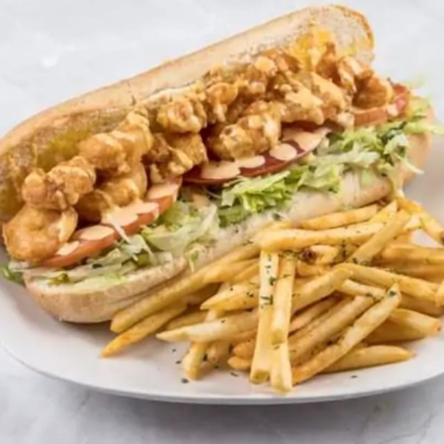 Jumbo Shrimp Po'boy.